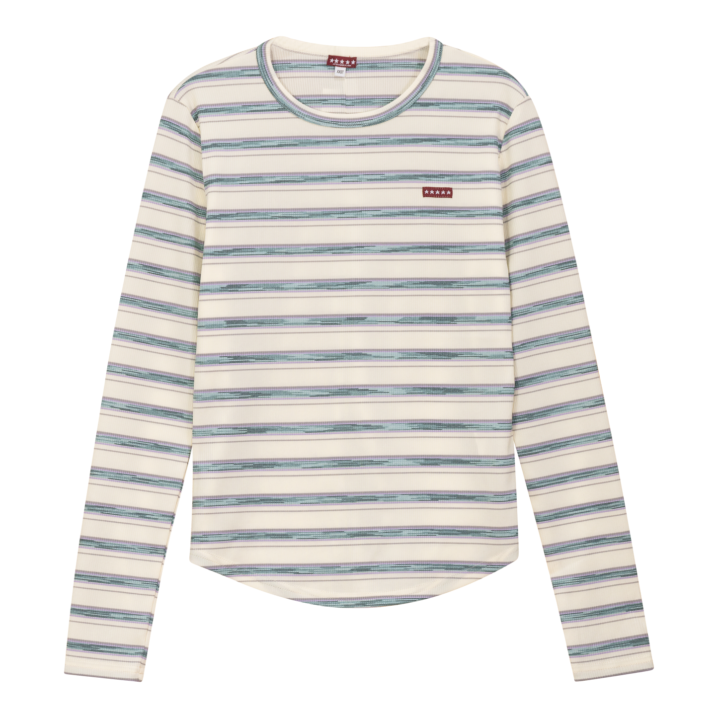 Distressed Stripe Top