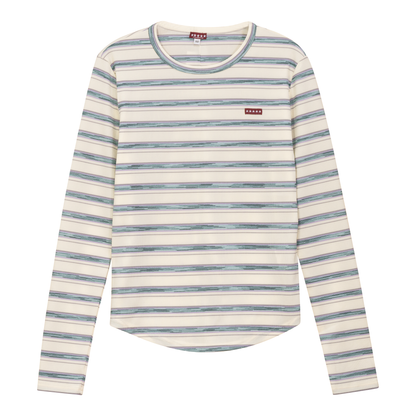 Distressed Stripe Top