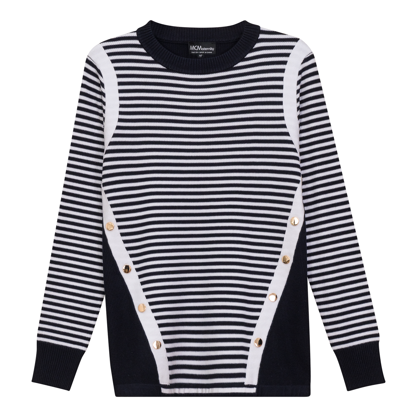 Maternity Stripped Sweater