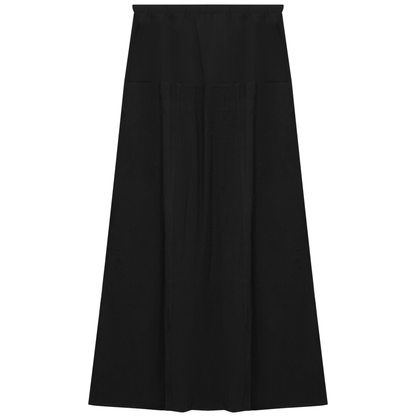 Maternity Maxi Copper Tencel Panel Skirt