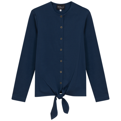 Maternity Tie Front Top