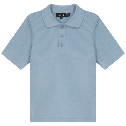 Distressed Short Polo