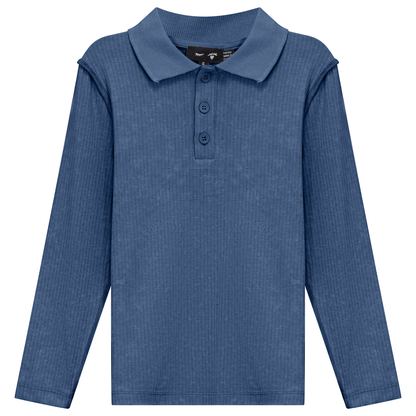 Distressed Long Polo