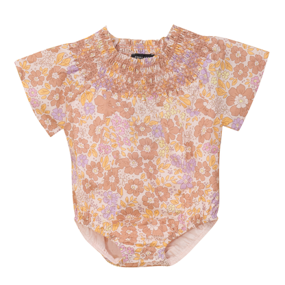 Floral Print Woven Bubble