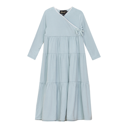 Tiered Wrap Robe