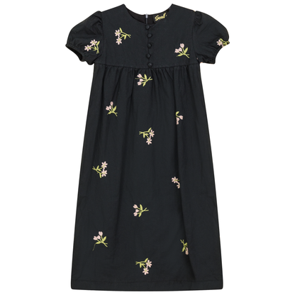 Woven Embroidered Floral Robe