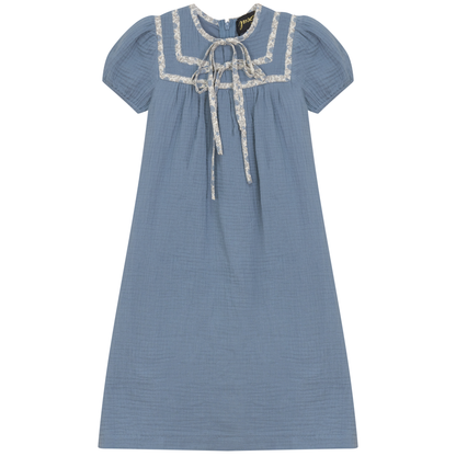 Floral Tape Gauze Robe