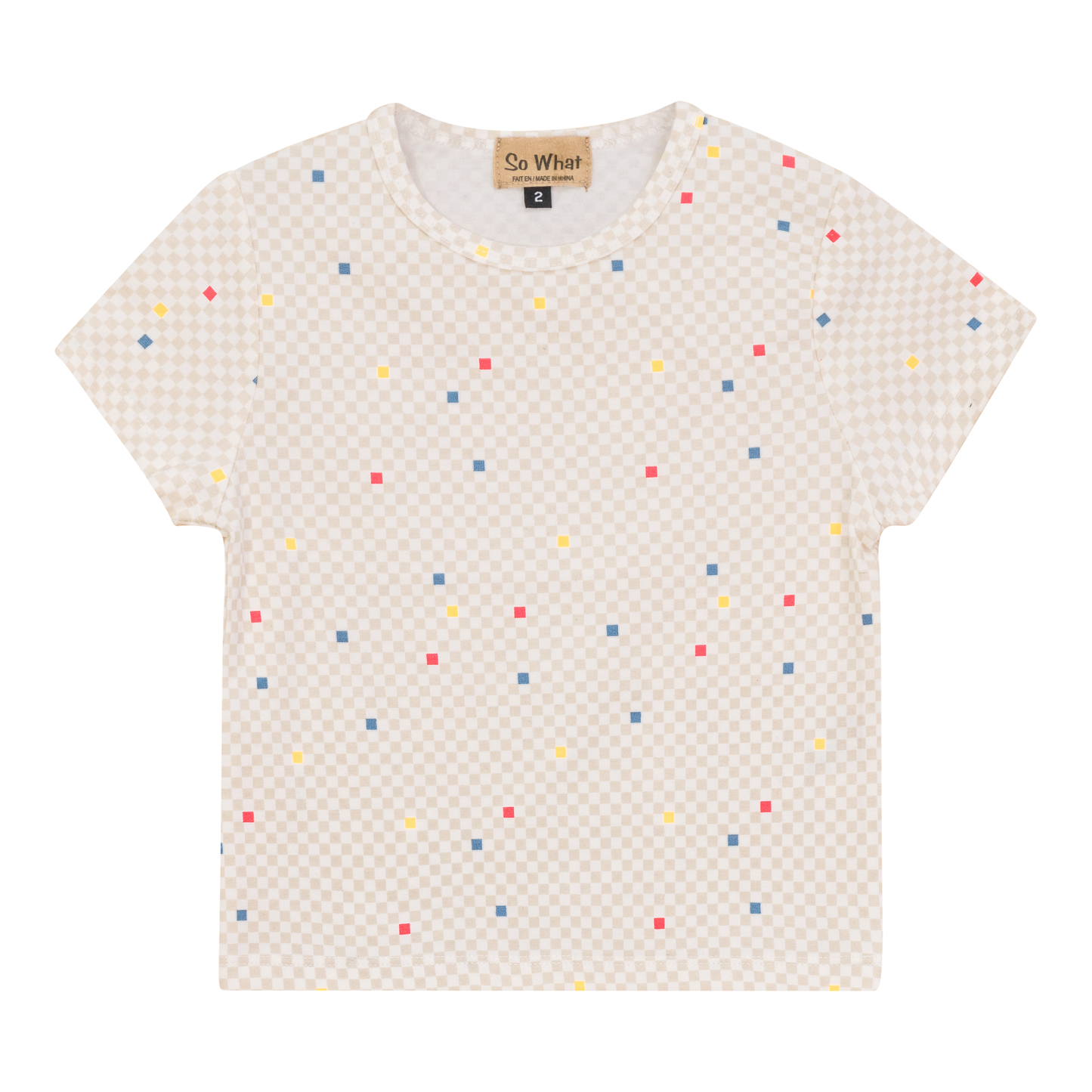 Checkered T-shirt