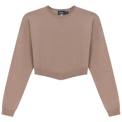 Knit Cropped Sweater