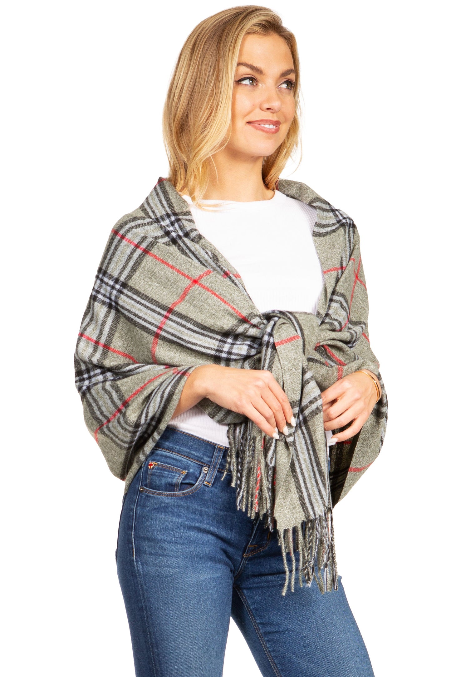 Sakkas Martinna Warm Super Soft Cashmere Feel Pashmina Shawl Wrap Scarf for Women - Weddings, Festivals, Travel & Daily Wear