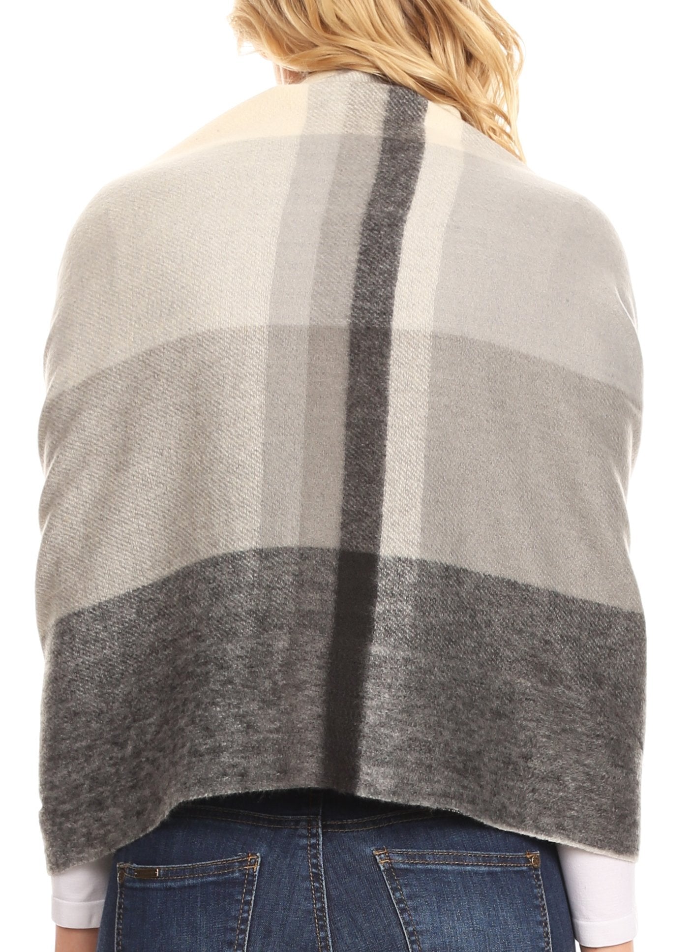 Sakkas Martinna Warm Super Soft Cashmere Feel Pashmina Shawl Wrap Scarf for Women - Weddings, Festivals, Travel & Daily Wear