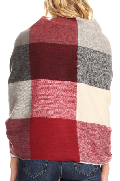 Sakkas Martinna Warm Super Soft Cashmere Feel Pashmina Shawl Wrap Scarf for Women - Weddings, Festivals, Travel & Daily Wear
