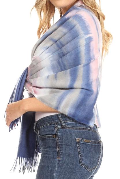 Sakkas Martinna Warm Super Soft Cashmere Feel Pashmina Shawl Wrap Scarf for Women - Weddings, Festivals, Travel & Daily Wear