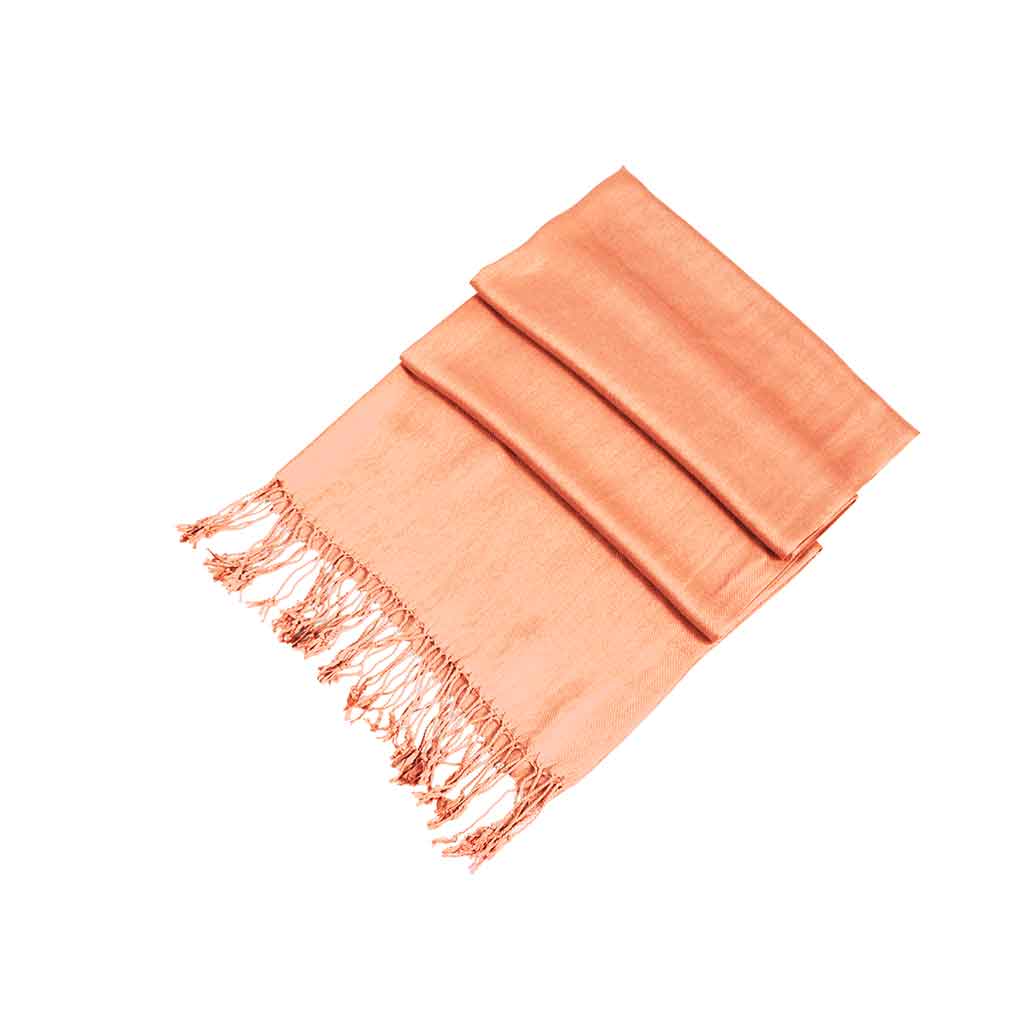 Sakkas Large Soft Silky Pashmina Feel Shawl Wrap Scarf Stole in Solid Colors