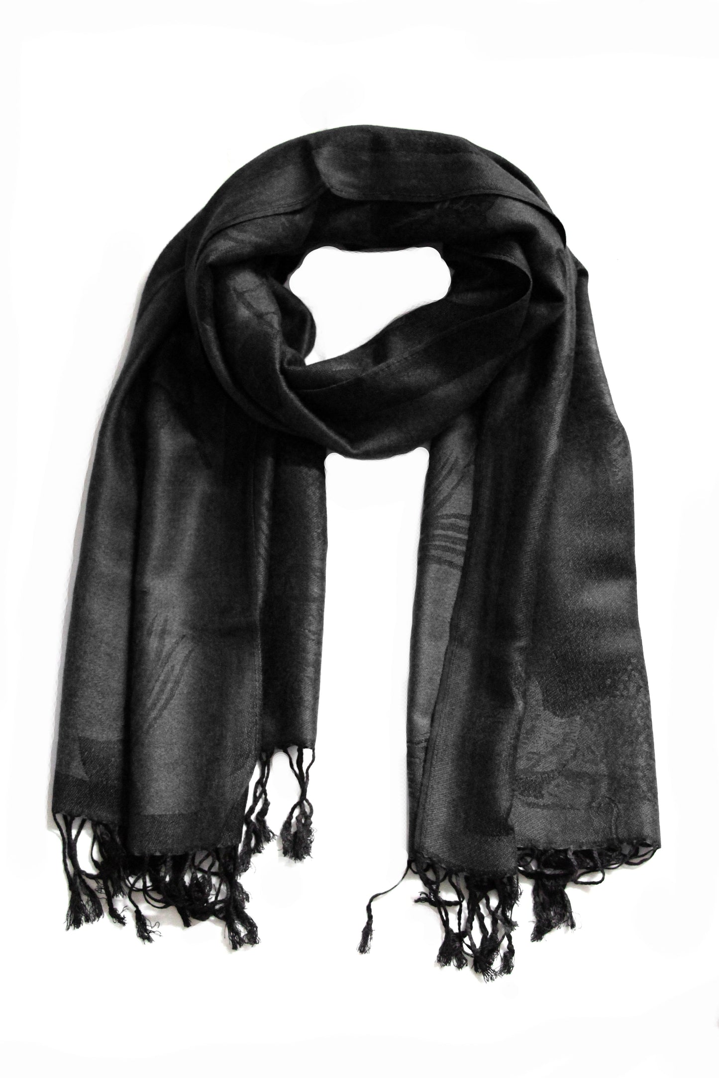Sakkas Two Tone Rose Pashmina Scarf / Stole / Wrap