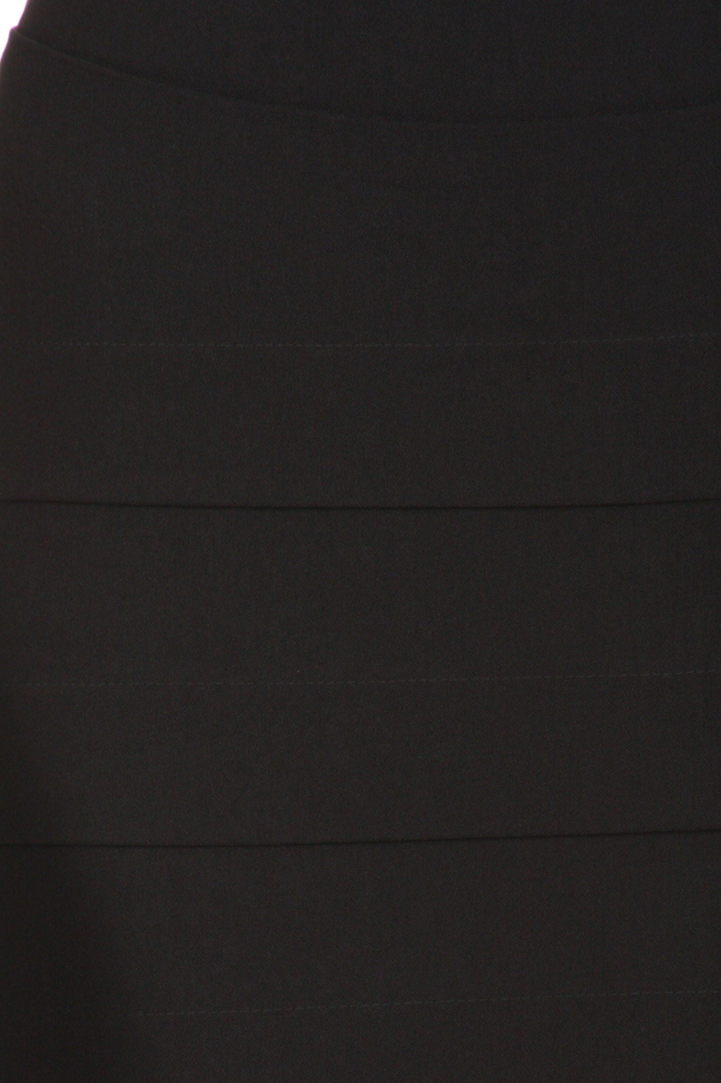 Sakkas Knee Length Tiered Sleek Stretch Skirt
