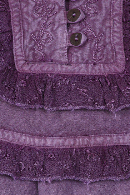 Sakkas Mirabelle Ruffle Rayon Blouse