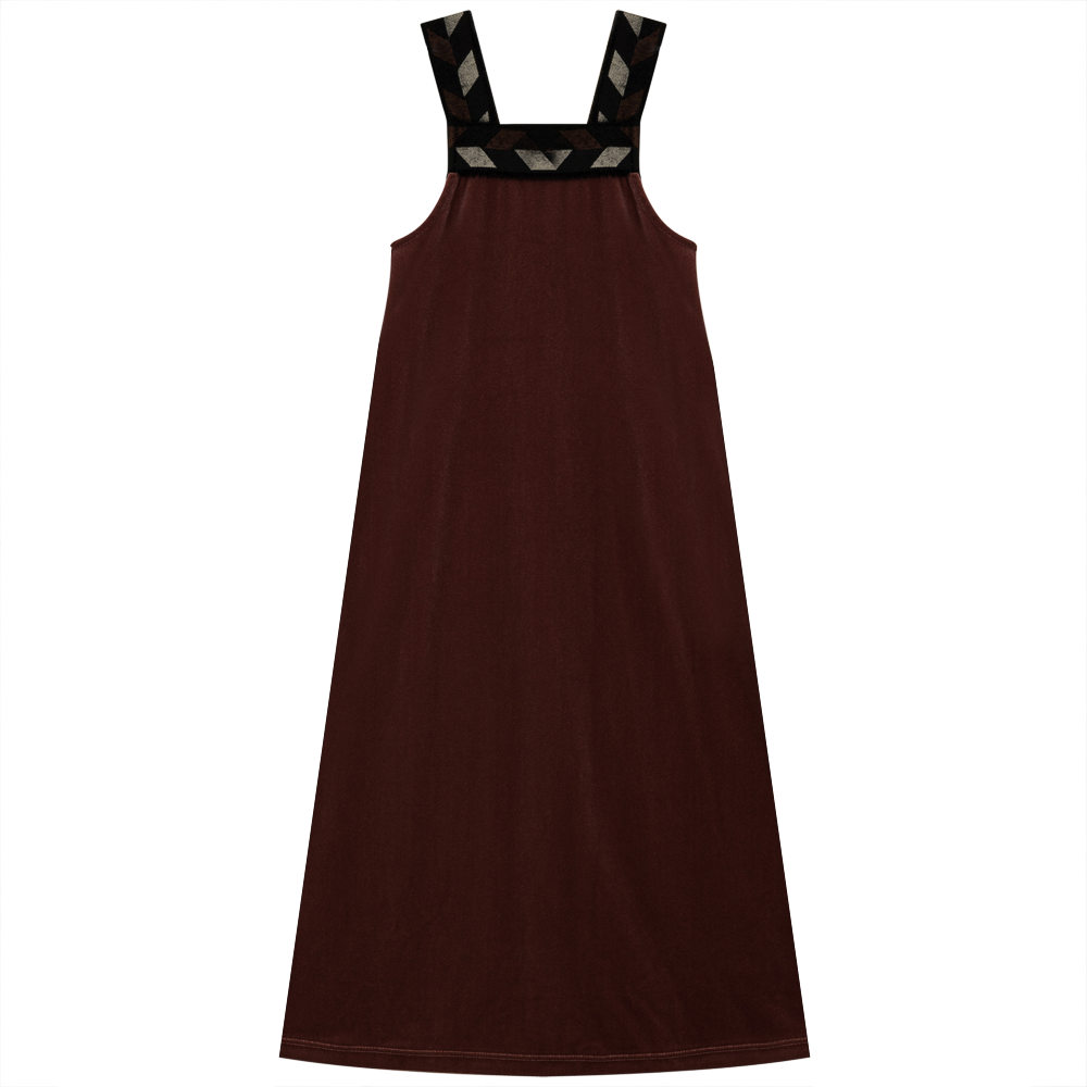 Special Leopard Elastic Ribbon Dress