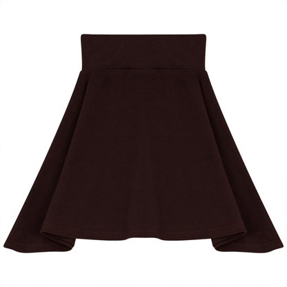 Rib Basic Henley Skirt