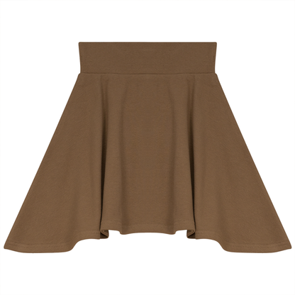 Rib Basic Henley Skirt