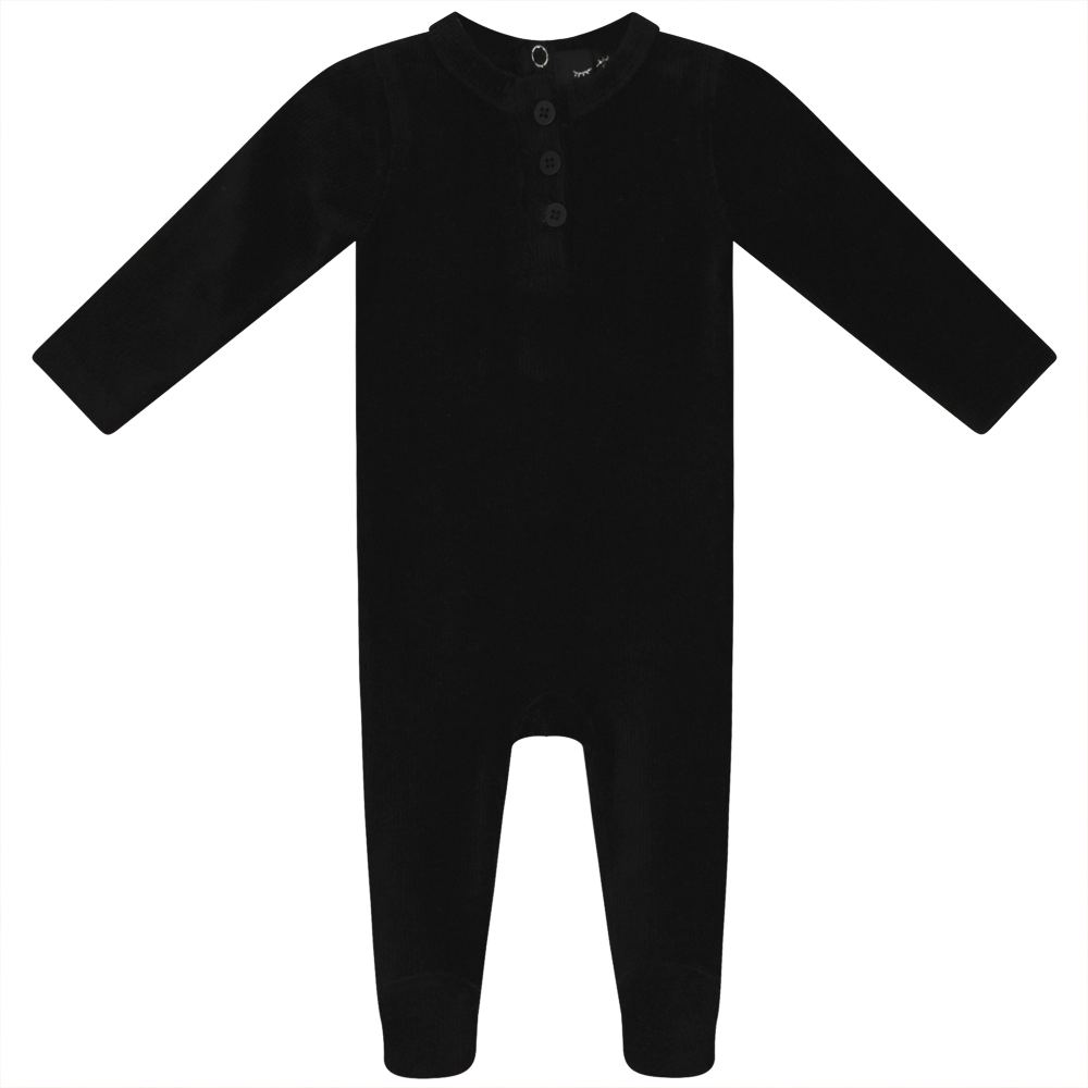 Mini Velour Rib Onesie