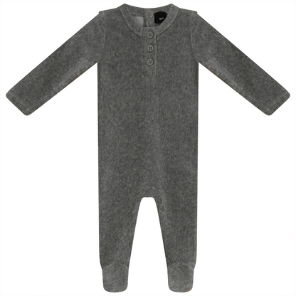 Mini Velour Rib Onesie