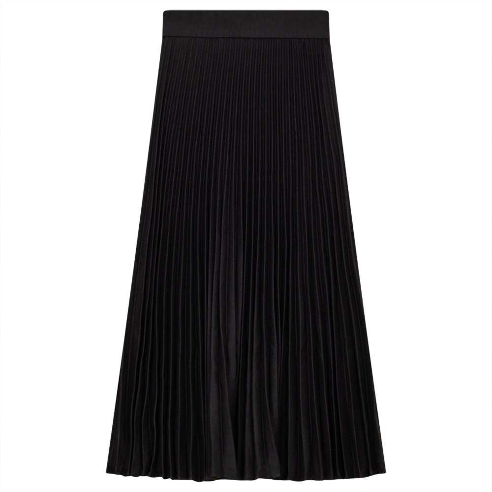 Wooly Accordian Pleated Skirt