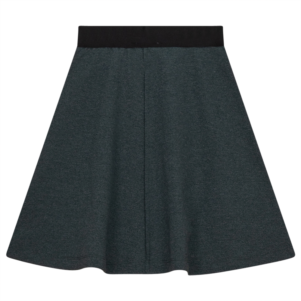 Fine Rib A-Line Skirt
