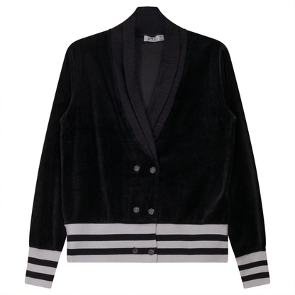 Double Press Short Cardigan