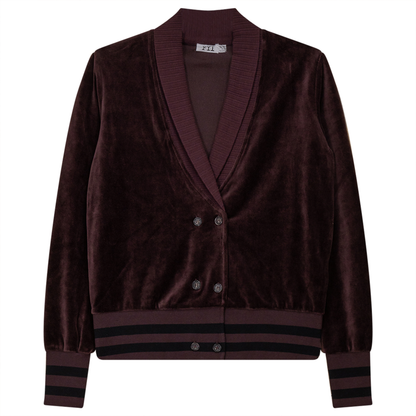 Double Press Short Cardigan