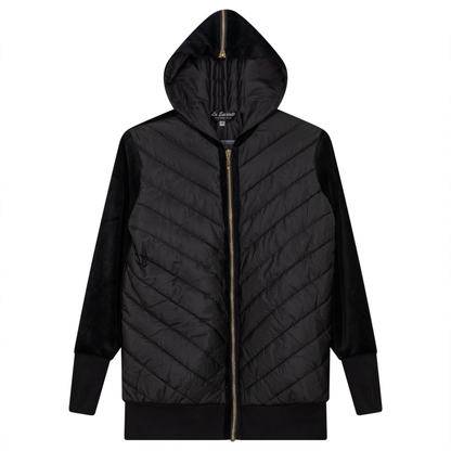 Maternity Quilt Bomber Jacket