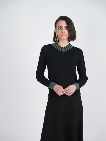 V Neck Sweater