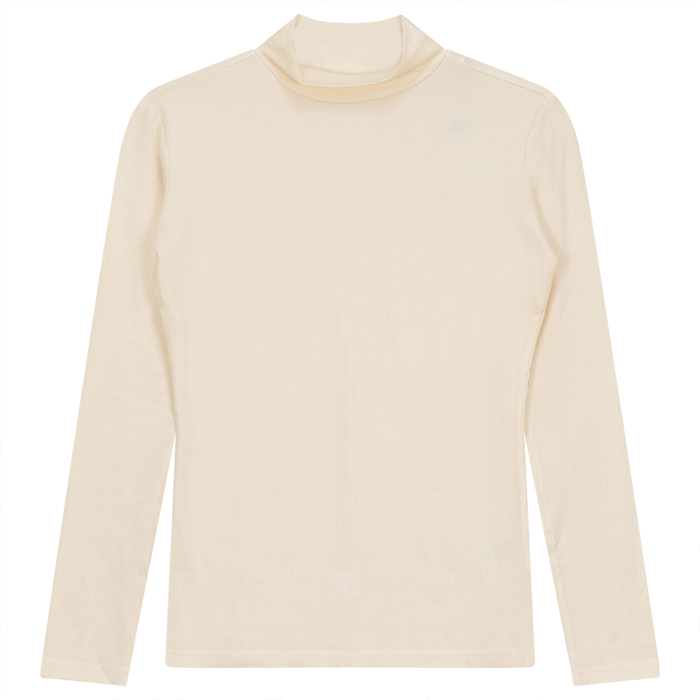 Mock Neck Layering Tee