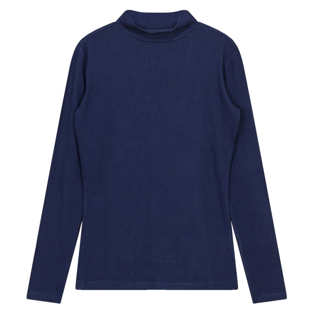 Mock Neck Layering Tee