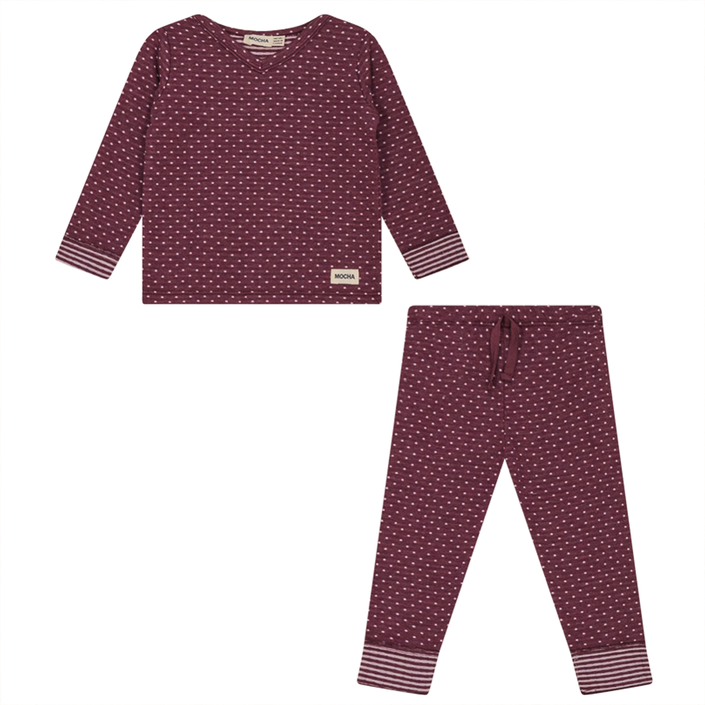 Dot Print 2 piece Set