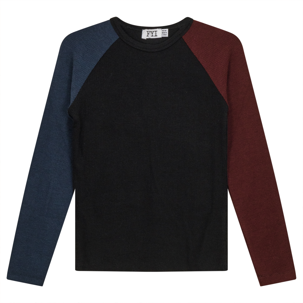 Multi Color Rib Top