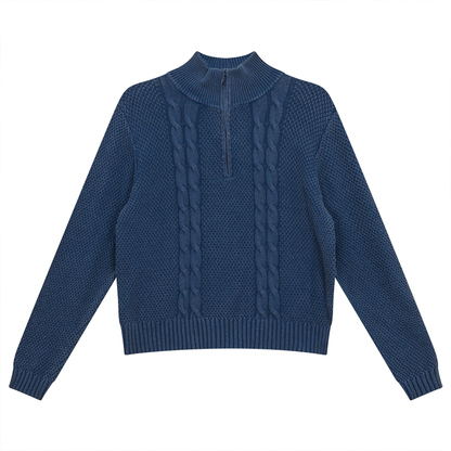 Cable Knit Crew Neck