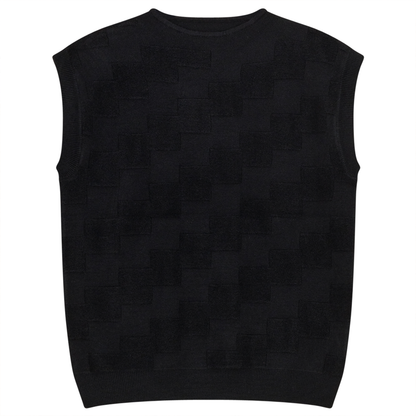 Textured Knit Vest