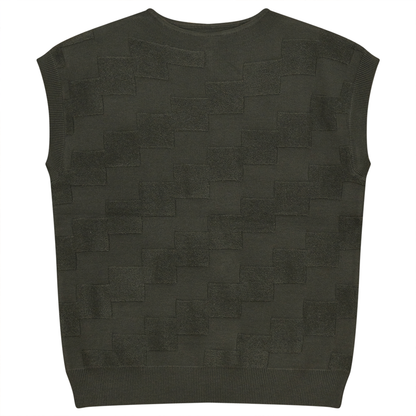 Textured Knit Vest