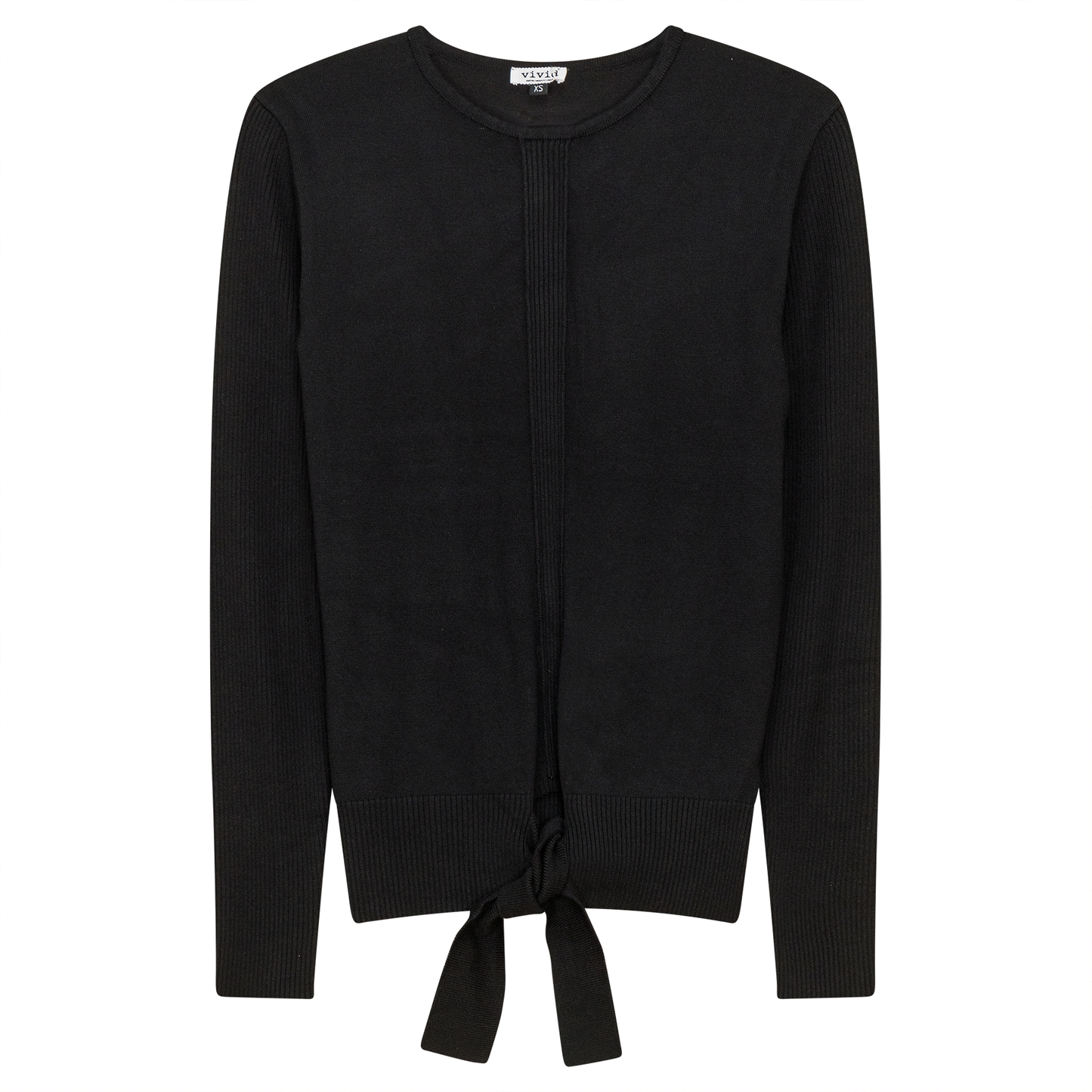 Knit Tie Sweater