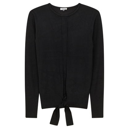 Knit Tie Sweater