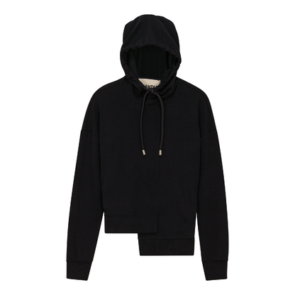 Asymmetrical French Fleece Hoodie