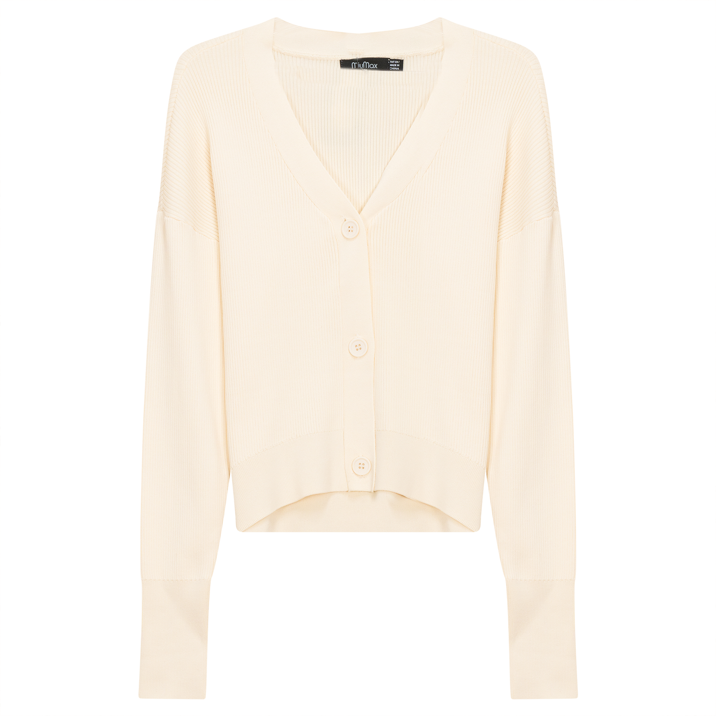 Cropped Drop Shoulder Sweater
