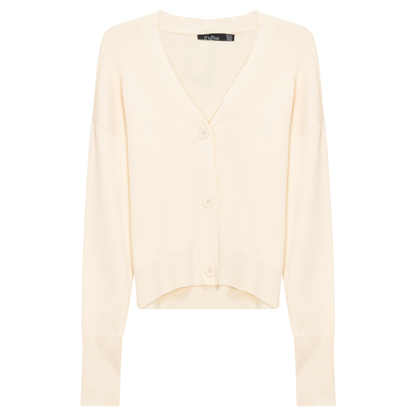 Cropped Drop Shoulder Sweater