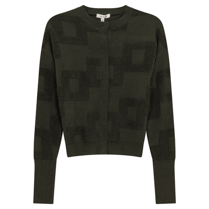 Textured Knit Cardigan
