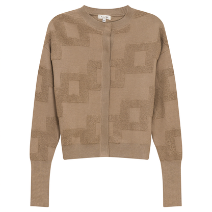 Textured Knit Cardigan