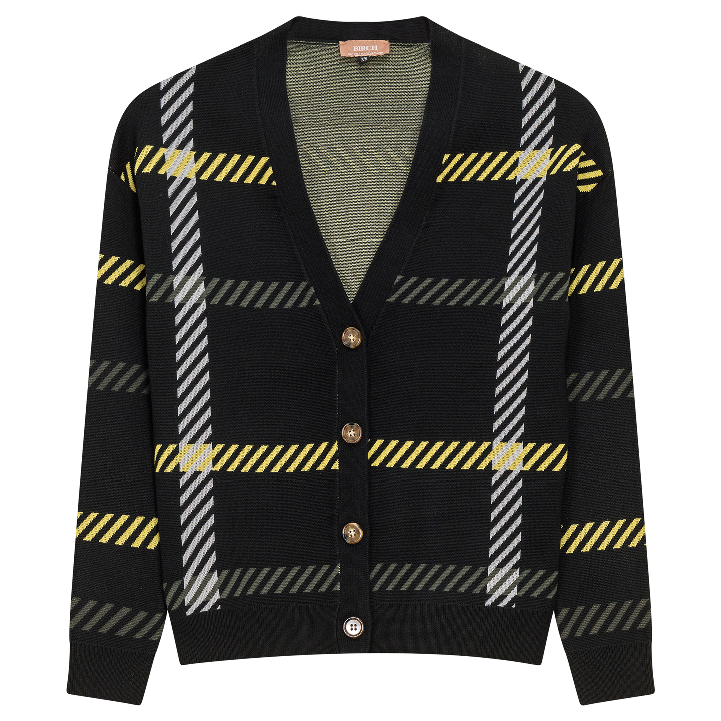 Printed Knit Cardigan