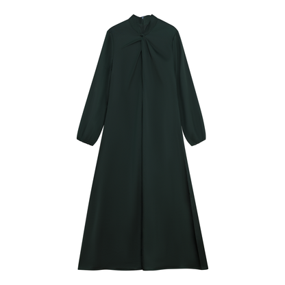 Midi A Line Knot Dress