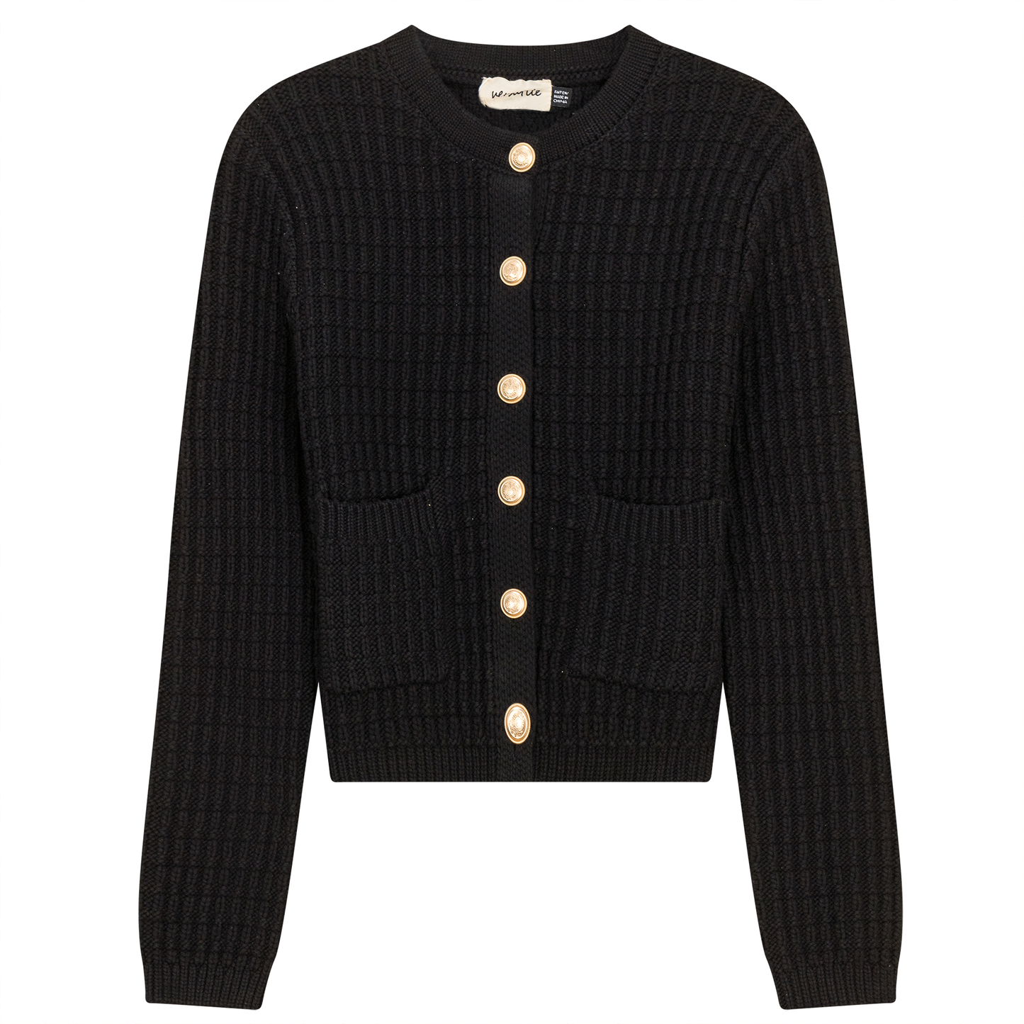 Crochet Knit Short Cardigan