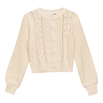 Crochet Knit Cardigan